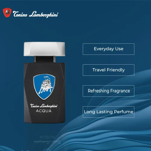 Miniatura 5 de Tonino Lamborghini Acqua By para hombres - 4.2 oz Edt Spray, 4.2 oz