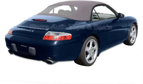 Miniatura 7 de Sierra Auto Tops Convertible Top Reemplazo para Porsche 996 Carrera 1998-2001, lona alemana A5, azul Metropol Metropol Azul