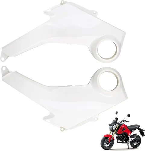 Miniatura 18 de Mokuo Cobertura de Faro Negro para Motocicleta Fit para Honda Grom Msx125 SF 2013-2016 Kit de Carenados Piezas