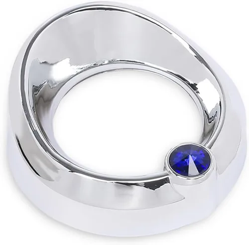CNNELL Cubierta de calibre azul compatible con visera Older Freightliner Century White Jewel de 1 5/8 pulgadas de apertura, 2 3/8 pulgadas de