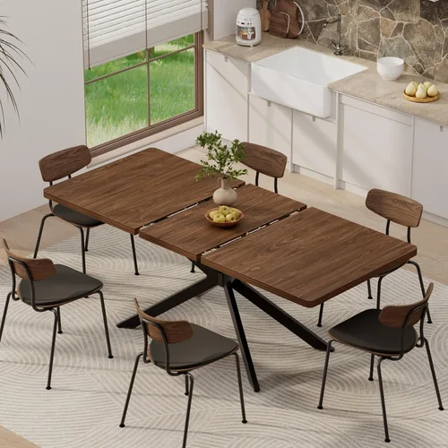 MECHYIN Mesa de comedor extensible para 4, 6, 8, 10,