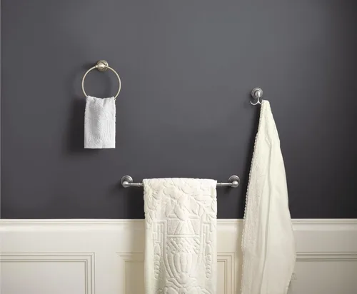 Miniatura 5 de Moen YB8486CH Weymouth - Toalla de baño para baño, cromo Cromado