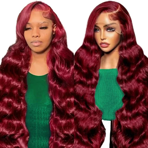 Miniatura 32 de Pelucas Body Wave de Encaje Frontal de Cabello Humano 13x6 HD Pelucas de Encaje Frontal de Cabello Humano Densidad 200 Pelucas Vírgenes Brasileñas