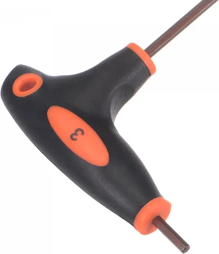 Miniatura 5 de uxcell Llave hexagonal de extremo de bola de 0.118 in, llave inglesa con mango en T, acero métrico S2 4 piezas