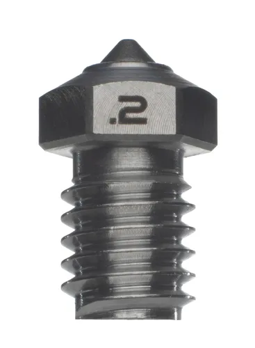 Diamondback Boquillas – Compatible con V6 – Boquillas de impresora 3D con punta de diamante sólido policristalino, extrusión mejorada, cualquier