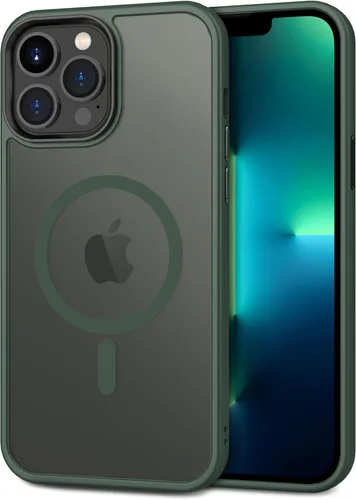 Miniatura 16 de CACOE Funda magnética para iPhone 12 y iPhone 12 Pro de 6.1 pulgadas - Compatible con MagSafe y soporte magnético para teléfono en el automóvil,