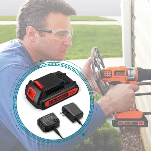 Miniatura 6 de LBXR20 20V 4.0Ah Reemplazo para batería de litio Black and Decker 20V LB20 LBX20 LBXR20-OPE LBXR2020-OPE LB2X4020-OPE LBXR20B-2 LST220 LST300