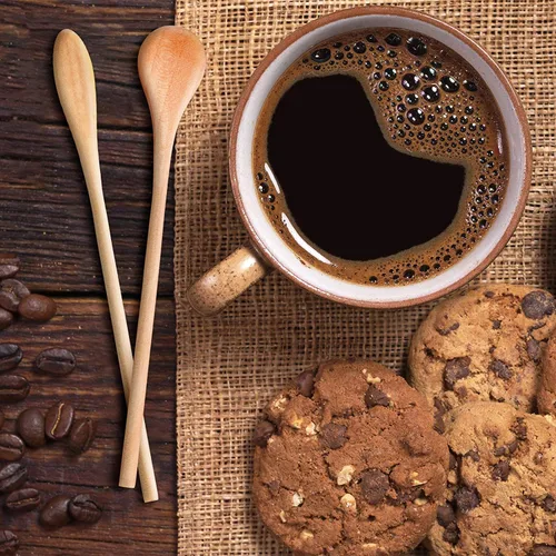 Miniatura 4 de 4 cucharas de café de madera, cuchara de madera pequeña, cuchara de mango largo para remover la cocina