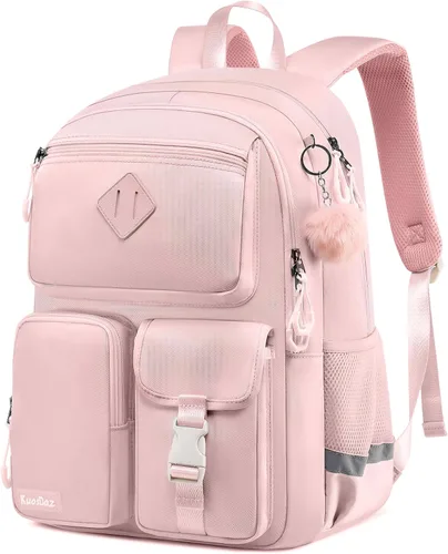 Miniatura 10 de Mochila escolar para niñas adolescentes, lindas mochilas universitarias para niños y estudiantes Bookbag Fit - Bolsa para laptop de 15.6 pulgadas