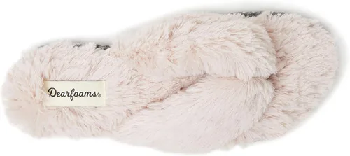 Miniatura 10 de Dearfoams Marie peludo tanga para mujer