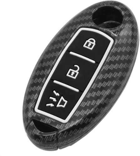 Funda para llavero inteligente compatible con Infiniti EX35 EX37 FX35 FX37 FX45 FX50 Q70 QX50 QX70 para Nissan 370Z Armada Cube Juke Leaf Murano