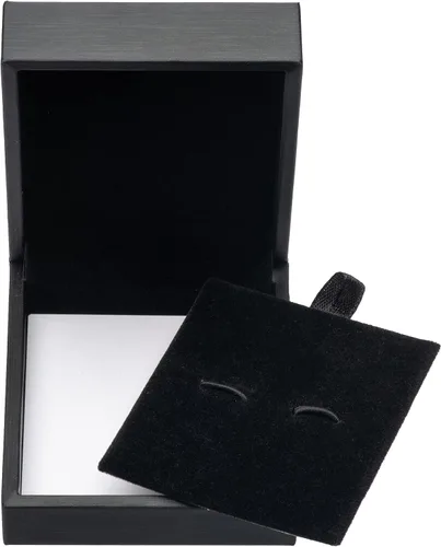 Miniatura 5 de Caja de gemelos pequeña de piel sintética (3 unidades), color negro