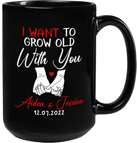 Miniatura 15 de Taza de cerámica personalizada con nombre de novio, Being My Boyfriend Is Really The Only Gift You Need Cups, tazas personalizadas para novio o él