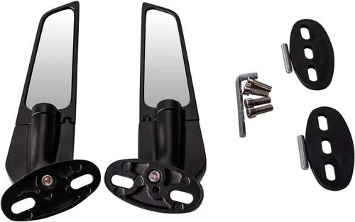 Miniatura 3 de Espejos retrovisores de carreras para motocicleta, espejos 360° rotativos y sigilosos, compatibles con Honda CBR300R CBR500R CBR600RR CBR1000RR