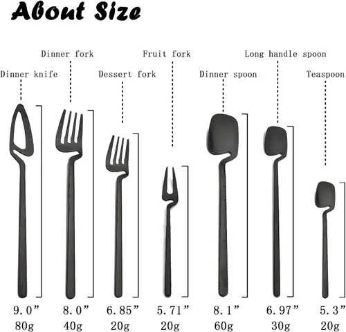 Miniatura 3 de JASHII 8 cucharas de mango largo para colgar, cuchara de té helado, cuchara de café, cucharas agitadoras de acero inoxidable 304 para té, postre
