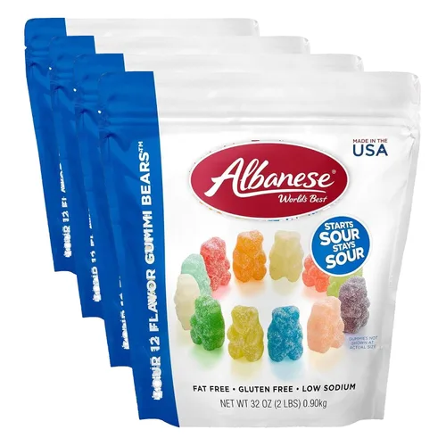Miniatura 9 de Albanese - Gomitas de anillos de melocotón, 4.5 libras de caramelo