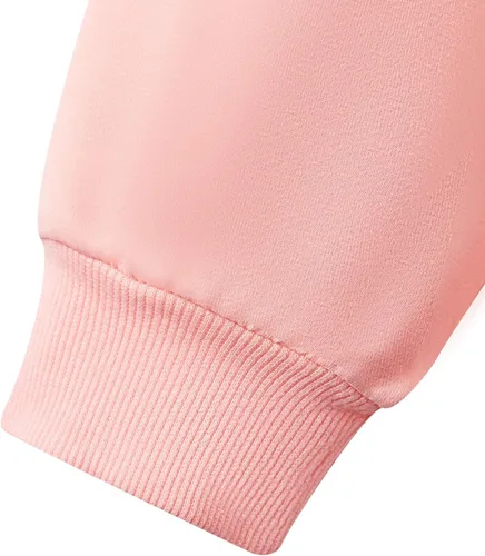Miniatura 83 de Sudaderas para niñas pequeñas, cuello redondo, sin botones, de manga larga, para invierno, casual, ropa 2T-7T, Dinosaurio