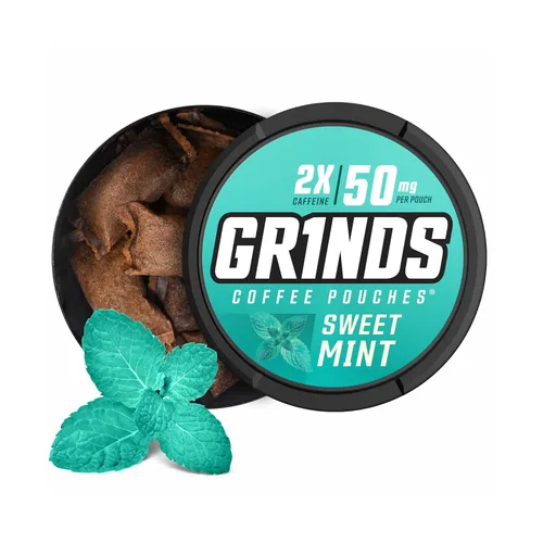 Miniatura 9 de Bolsas de café Grinds Alternativa saludable sin tabaco y sin nicotina 6 latas de Espresso doble 18 bolsas por lata 2 veces cafeína, 1 bolsa