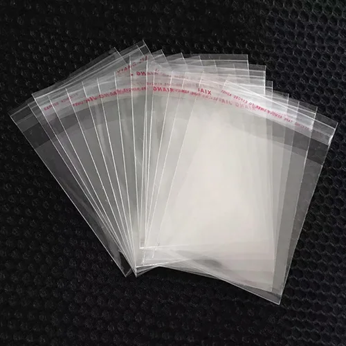 Miniatura 7 de Doutop Bolsas de celofán autosellables de 4 x 4, 100 unidades, bolsas de celofán autoadhesivas de 1 mil, bolsas de plástico OPP cuadradas de cristal