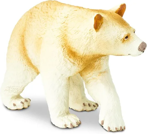 Miniatura 6 de Safari Ltd. Kermode - Figura detallada de oso espiritual de 4.5 pulgadas, juguete educativo para niños, niñas y niños a partir de 3 años