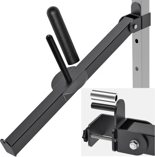 Kipika Accesorio de estante de potencia para orificios de 5/8" y 1" - Equipo de gimnasio para casa resistente para estante de sentadillas de 2x2 o
