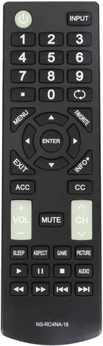 Miniatura 6 de Nuevo control remoto de repuesto NS-RC4NA-18 para Insignia TV NS-50D510MX19 NS-50D510NA17 NS-55D420NA20 NS-55D420NA18 NS-32D220NA20 32D311NA17