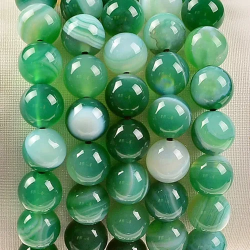 Miniatura 4 de Massive Beads - Pulsera de cuentas de cristales de macramé con poder curativo natural, unisex, ajustable, 516 pulgadas (8 mm)