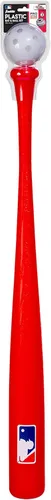 Miniatura 10 de Franklin Sports MLB Kids Baseball Bat and Ball Set - Lightweight 30" Youth Plastic Bat - Multiple Colors Rojo