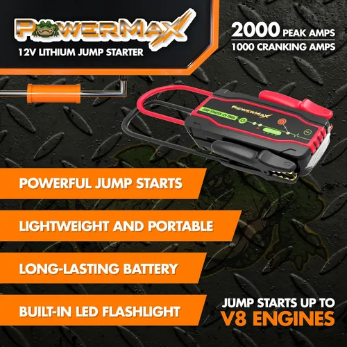 Miniatura 3 de PowerMax Arrancador de litio de 2000 amperios