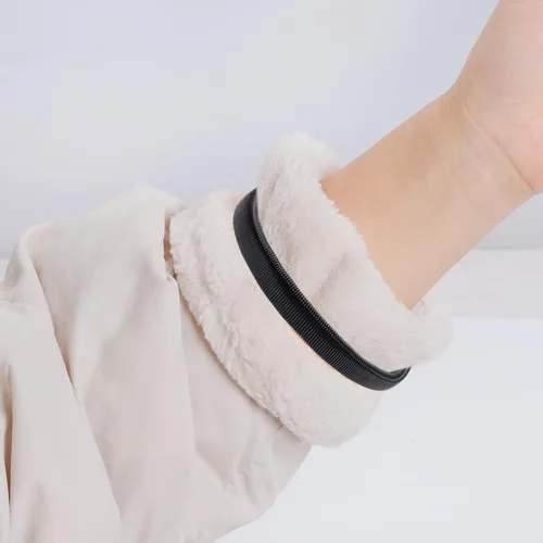 Miniatura 6 de SUMERSHA 6 piezas de soportes de manga para camisa, brazaletes de metal elásticos antideslizantes de manga larga para hombres y mujeres