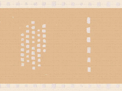 Dundee Deco DDAZBD9089 - Borde de papel tapiz para despegar y pegar, diseño retro de puntos blancos tostados, 15 x 7 pulgadas (1.8 x 7.0 in),