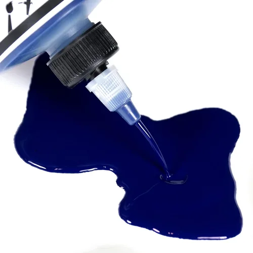Miniatura 3 de GOLDEN Acrílicos de alto flujo, tono azul prusiano, botella de 1 fl. oz, pintura acrílica profesional, transparente