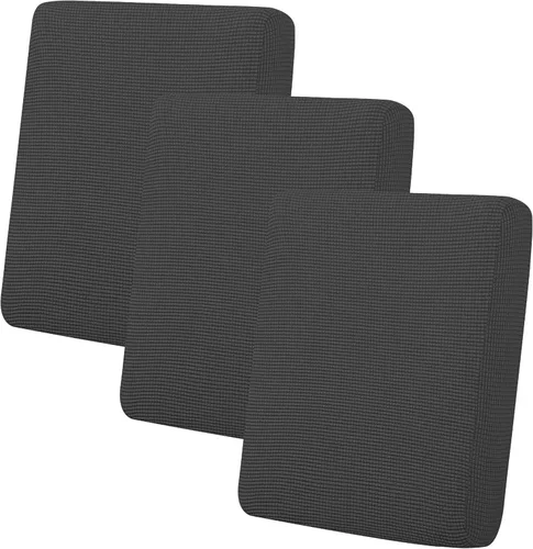 Miniatura 67 de Easy-Going - 4 Fundas de cojín elásticas para sofá seccional, izquierda/derecha, en forma de L, funda de asiento antideslizante, suave, flexible