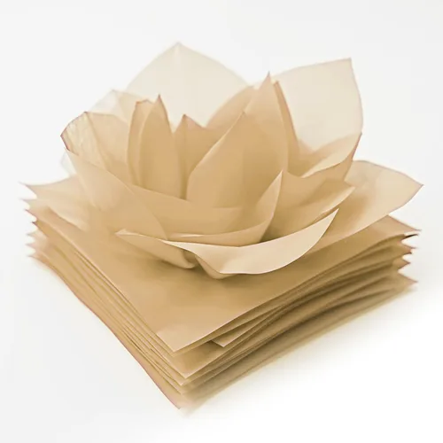 Miniatura 8 de Sanzix - 150 hojas de papel de seda kraft a granel de 14x20 pulgadas - Papel de regalo marrón para bolsas de regalo, boda, cumpleaños y Papel kraft