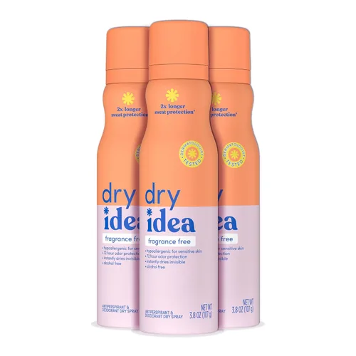 Miniatura 13 de Dry Idea Desodorante de gel y antitranspirante para mujeres, hipoalergénico para pieles sensibles, protección 2 veces más larga contra el sudor