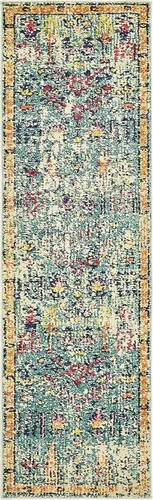 Miniatura 21 de Unique Loom Colección Monterey - Alfombra de área Adobe (2' x 3' 1" Rectángulo Azul/Beige)