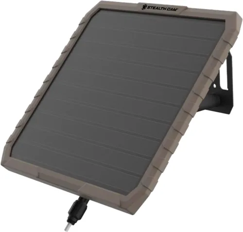 Miniatura 4 de Stealth CAM Paquete de batería solar Sol-Pak duradera, panel de energía solar de 12 V, batería recargable y cable aislante, compatible con todas