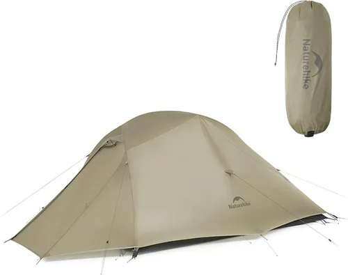 Miniatura 15 de Naturehike Cloud up Pro - Tienda de campaña ultraligera para 1/2/3 personas, tienda de campaña para mochileros de 3 estaciones, impermeable para un