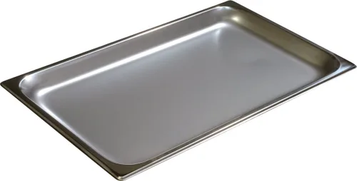 Carlisle FoodService Products DuraPan - Recipiente de acero inoxidable de tamaño completo para almacenar y servir alimentos en cocina comercial, 3.6