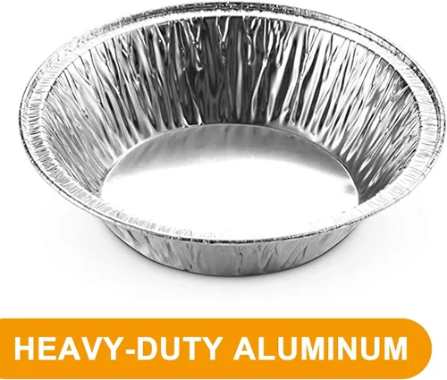 Miniatura 6 de Mini moldes de papel de aluminio de 5 pulgadas para tartas – Latas pequeñas desechables para panaderías, cafeterías, restaurantes – Mini sartenes