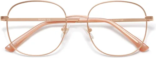 Miniatura 9 de SOJOS Classic Square Blue Light Blocking Glasses for Women Men Stylish Computer Glasses SJ1137