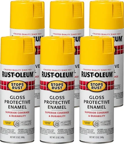 Miniatura 39 de Rust-Oleum 285092 - Pintura en aerosol para prevención del óxido, 12 onzas, transparente satinado Satinado claro
