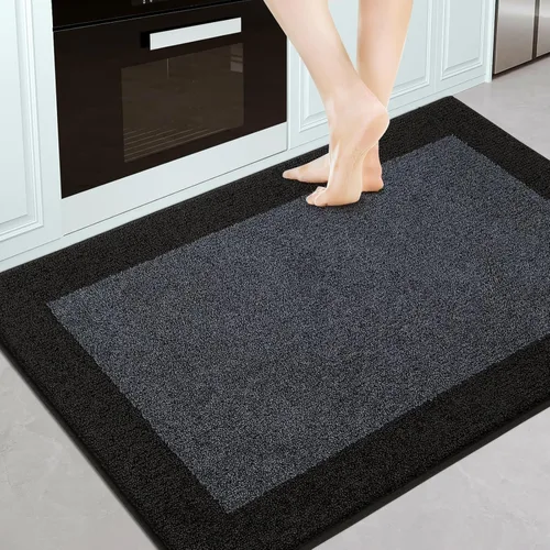 Miniatura 49 de Indoor Door Mat 20" x 32", Washable Kitchen Rug, Non Slip Entryway Rug for Floor, Absorbent Entrance Throw Rug for Laundry, Bathroom, Door
