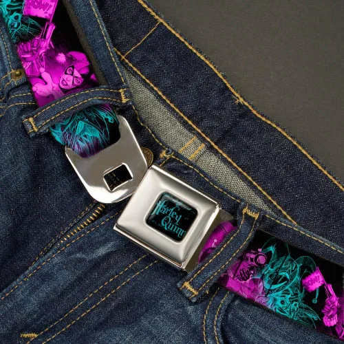 Miniatura 2 de Buckle-Down Cinturón de seguridad para hombre Harley Quinn Wjk047