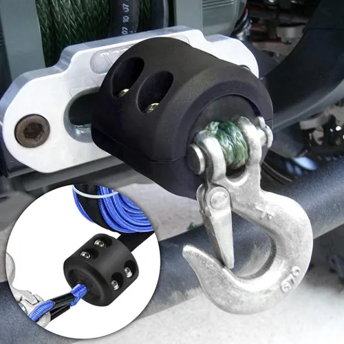 Miniatura 5 de Tapón de goma para cabrestante, accesorios de cabrestante para camión, UTV, ATV, SUV, ORV, tapón de gancho de cable de cabrestante impermeable