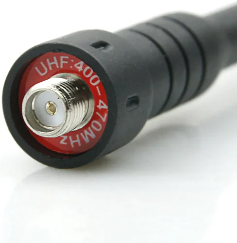 Miniatura 7 de Paquete de 2 antena universal Walkie Talkie SMA-Hembra UHF 400-470Mhz antena para PUXING PX-777 PX-888 UV-5R Kenwood HYT Radio