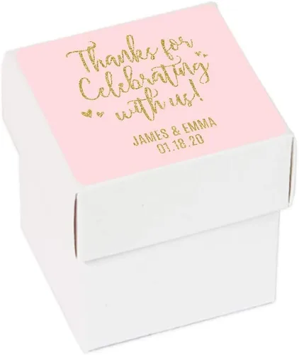 Miniatura 25 de andaz Prensa Blush Pink boda Collection purpurina, color dorado, Table Numbers 1 To 20, 1
