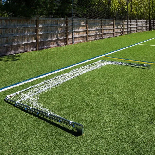 Miniatura 11 de Franklin Sports Porterías de fútbol de competición – Porterías de fútbol de acero portátiles para patio trasero – Portería de fútbol para adultos +