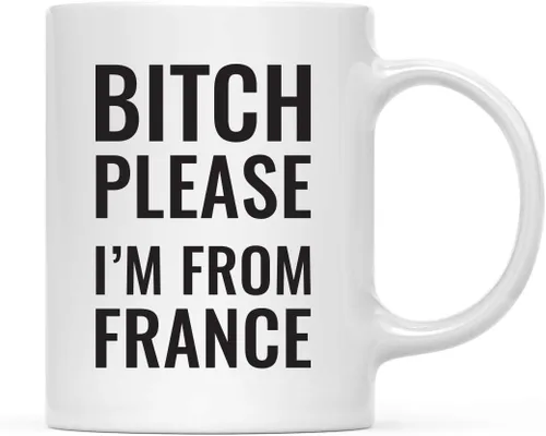 Miniatura 11 de Andaz Press Taza de café de 11 onzas, regalo de broma, Bitch Please I'm from Alabama, paquete de 1, incluye caja de regalo, divertidas ideas