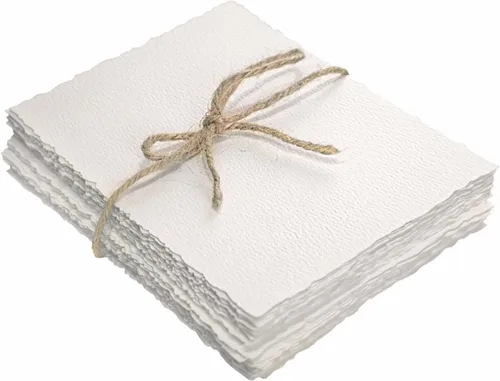 50 hojas de papel texturizado 4 x 6 pulgadas, papel de acuarela prensado en frío 140 lb/300 g/m², papel texturizado hecho a mano para acuarelas, 50